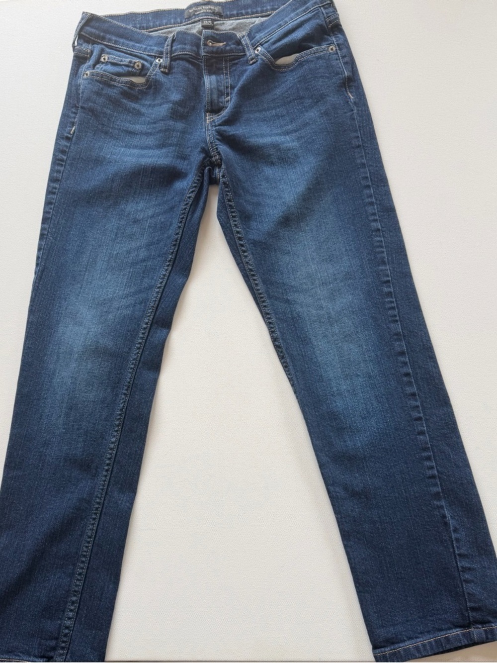 EUC Women's Banana Republic Dark Wash Girlfriend Jeans 25/0 (KB3) - Picture 2 of 7